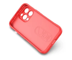 Hurtel Magic Shield dėklas skirtas iPhone 13 Pro Max, raudonas