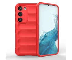 Hurtel Magic Shield dėklas skirtas Samsung Galaxy S23 +, raudonas