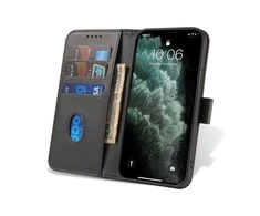 Hurtel Magnet atverčiamas dėklas skirtas Vivo Y51 2020 / Y51A, juodas