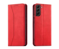 Hurtel Magnet Fancy dėklas, skirtas Samsung Galaxy S23+, raudonas