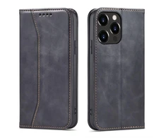 Hurtel Magnet Fancy dėklas, skirtas iPhone 13 Pro Max, juodas