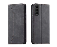 Hurtel Magnet Fancy dėklas, skirtas Samsung Galaxy S23+, juodas
