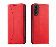 Hurtel Magnet Fancy dėklas, skirtas Samsung Galaxy S23+, raudonas