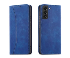 Hurtel Magnet Fancy dėklas, skirtas Samsung Galaxy S23 Ultra, mėlynas