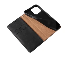 Hurtel Magnet Strap dėklas su dirželiu skirtas iPhone 12 Pro Max, juodas