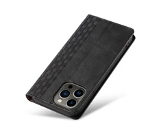 Hurtel Magnet Strap dėklas su dirželiu skirtas iPhone 12 Pro, juodas