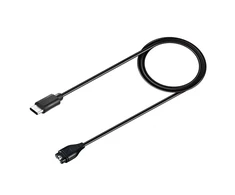 Hurtel Magnetic Charger for Garmin Smartwatches with USB-C – juodos spalvos