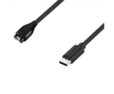 Hurtel Magnetic Charger for Garmin Smartwatches with USB-C – juodos spalvos