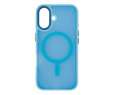 Hurtel Magnetic Collection MagSafe case Apple iPhone 16 – light dėklas telefonui mėlynos spalvos