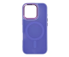 Hurtel Magnetic Collection MagSafe Apple iPhone 16 Pro – dėklas telefonui violetinės spalvos