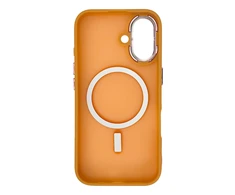Hurtel Magnetic Collection MagSafe Apple iPhone 16 – dėklas telefonui oranžinės spalvos