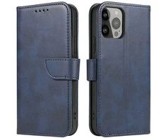 Hurtel Magnet atverčiamas dėklas skirtas Samsung Galaxy S23, mėlynas