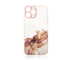 Hurtel Marble dėklas skirtas Xiaomi Redmi Note 11, rudas