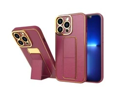 Hurtel New Kickstand dėklas skirtas iPhone 13 Pro, raudonas