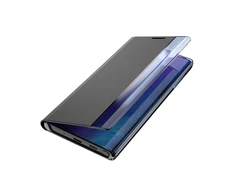 Hurtel New Sleep Case Flip Cover su stoveliu Samsung Galaxy A26 – dėklas telefonui juodos spalvos