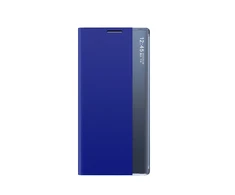 Hurtel New Sleep View atverčiamas and su stoveliu Samsung Galaxy A35 - dėklas telefonui mėlynos spalvos