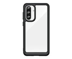 Hurtel Outer Space Samsung Galaxy A36 Cover with Flexible Frame – dėklas telefonui juodos spalvos