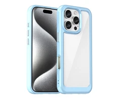 Hurtel Outer Space Gel Frame Apple iPhone 16 Pro – dėklas telefonui mėlynos spalvos
