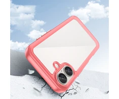 Hurtel Outer Space Gel Frame Apple iPhone 16 Plus – dėklas telefonui raudonos spalvos