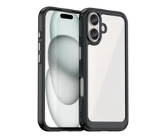 Hurtel Outer Space Gel Frame Apple iPhone 16 Plus – dėklas telefonui juodos spalvos