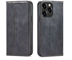 Hurtel Magnet Fancy dėklas, skirtas iPhone 14 Pro Max, juodas