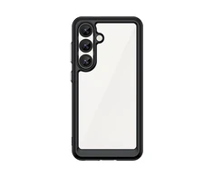 Hurtel Outer Space Case Samsung Galaxy S25 – dėklas telefonui juodos spalvos