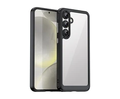 Hurtel Silikoninis Outer Space Case Samsung Galaxy S25 Plus – dėklas telefonui juodos spalvos