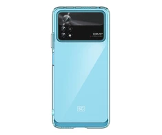 Hurtel Outer Space Xiaomi Poco X4 Pro 5G with a flexible frame dėklas telefonui mėlynos spalvos