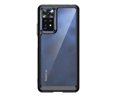 Hurtel Outer Space Xiaomi Poco X5 5G / Redmi Note 12 5G flexible frame dėklas telefonui juodos spalvos
