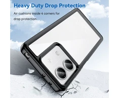 Hurtel Outer Space dėklas with gel frame Xiaomi Redmi Note 13 Pro – dėklas telefonui juodos spalvos