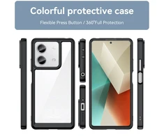 Hurtel Outer Space dėklas with gel frame Xiaomi Redmi Note 13 Pro – dėklas telefonui juodos spalvos