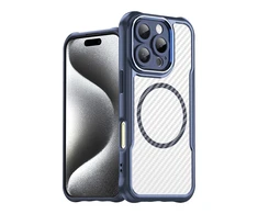 Hurtel Leading Series MagSafe silikoninis Apple iPhone 16 Pro Max – dėklas telefonui mėlynos spalvos