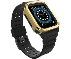Išmaniojo laikrodžio Apple SE/7 silikoninis Hurtel dirželis, Juodos spalvos, 38/40/41mm