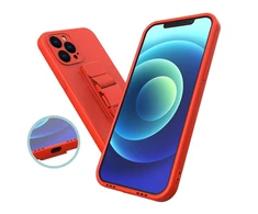 Hurtel Rope dėklas su dirželiu skirtas Samsung Galaxy A13 5G, juodas