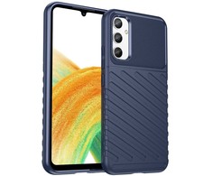 iLike Hurtel Thunder dėklas skirtas Samsung Galaxy A34 5G, mėlynas