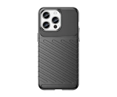Hurtel Armored Apple iPhone 15 Pro Max Thunder – dėklas telefonui juodos spalvos