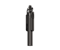 Wozinsky Asmenukių lazda WH181D-Y1S 1.75m aluminum alloy telescopic tripod with dual lamp and phone holder – juodos spalvos