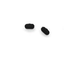 Hurtel Set of 2 Dust Covers Garmin Fenix 5/5S/5X/6/6S/6X/7S/X/PRO - dėklas laikrodžiui juodos spalvos