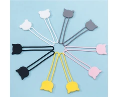 Hurtel Silicone cable reel – juodos spalvos