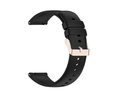 Hurtel Silikoninė apyrankė Xiaomi Mi Watch / Amazfit GTR 47mm – juodos spalvos