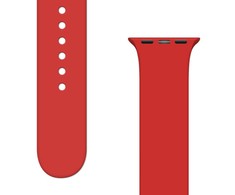 Hurtel Silicone apyrankė APS skirta Apple Watch 42/44/45mm apyrankė Watchband - raudonos spalvos