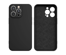 Hurtel Silikoninis dėklas skirtas Samsung Galaxy A16 5G – juodos spalvos