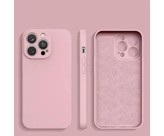 Hurtel silikoninis dėklas skirtas iPhone 14 Plus, rožinis