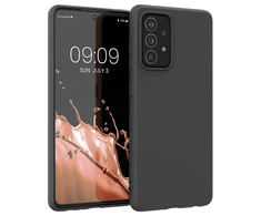 Hurtel silikoninis dėklas skirtas Samsung Galaxy A22 4G, juodas