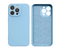 Hurtel silikoninis dėklas skirtas Samsung Galaxy A14 5G / Galaxy A14, šviesiai mėlynas