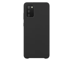 Hurtel silikoninis dėklas skirtas Samsung Galaxy A03s, juodas