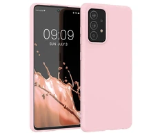 Hurtel silikoninis dėklas skirtas Samsung Galaxy A22 4G, rožinis