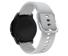 iLike Hurtel Silicone Apyrankė TYS band skirta Samsung Galaxy Watch 45 / 46 / 47 mm - pilkos spalvos