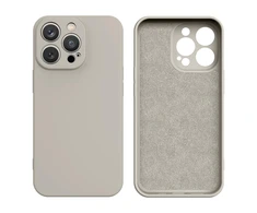 Dėklas Hurtel Apple iPhone 14 Plus silikoninis beige