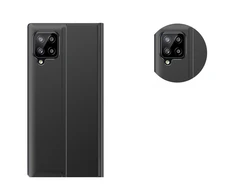 Hurtel Sleep dėklas skirtas Samsung Galaxy A22 4G, juodas